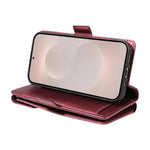 Portafoglio multi-carta, custodia in pelle per telefono con cinturino, For Galaxy A27 5G