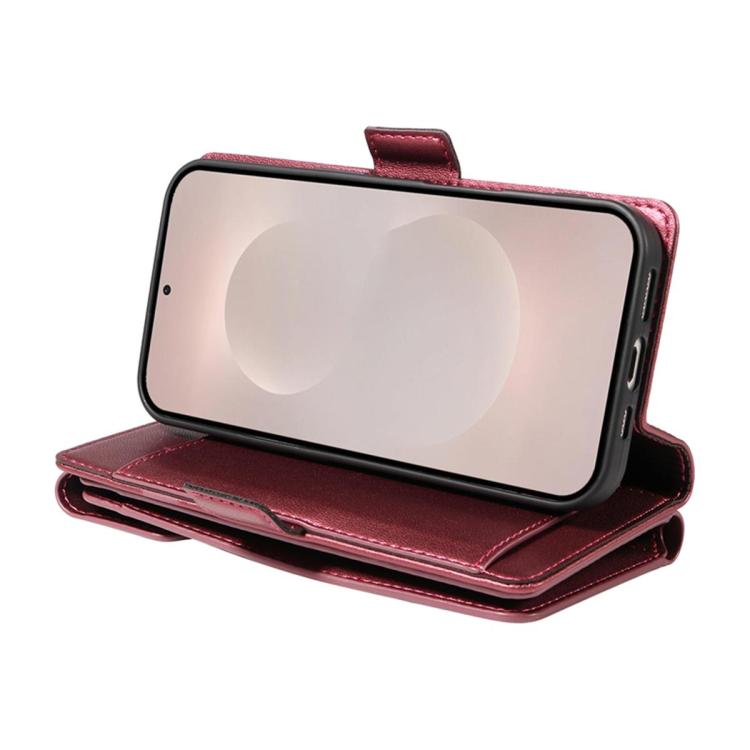 Portafoglio multi-carta, custodia in pelle per telefono con cinturino, For Galaxy A27 5G