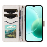 Custodia per telefono in pelle con griglia a rombi e tre scomparti per carte, con cinturini lunghi/corti., For Galaxy A27 5G