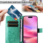 Custodia per telefono in pelle con motivo a farfalla in rilievo 3D, For Galaxy A27 5G