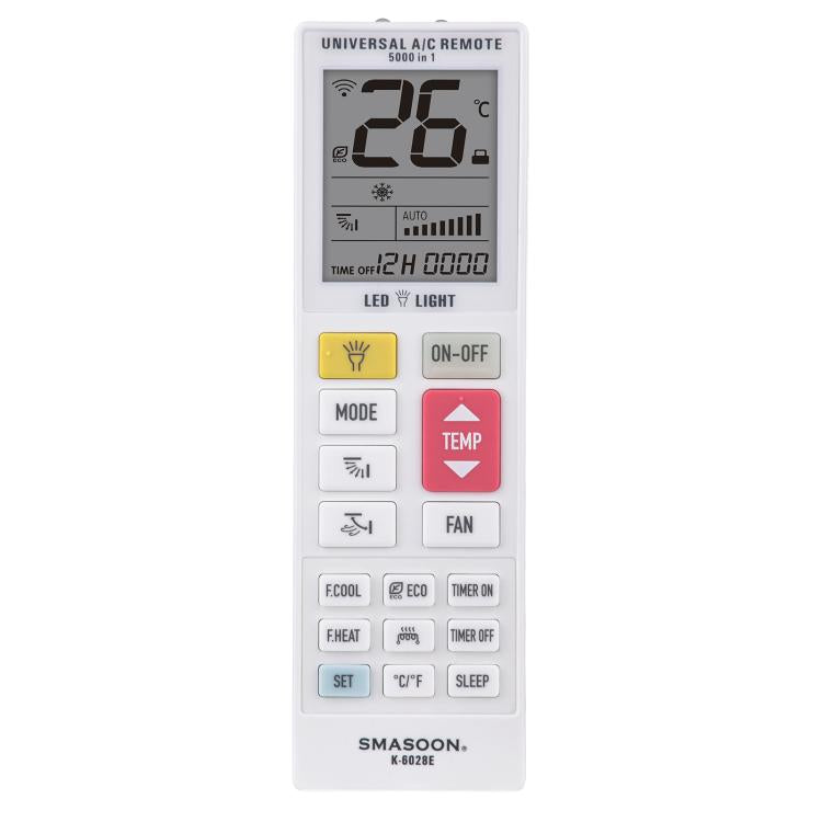 Telecomando universale per condizionatore SMASOON K-6028E