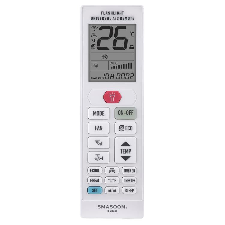 Telecomando universale per condizionatori SMASOON K-7028E