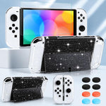 Set custodia policarbonato e vetro temperato per Nintendo Switch