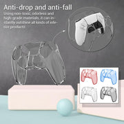 XDcase 2 pezzi Custodia protettiva in cristallo per controller di gioco, For Sony PS5