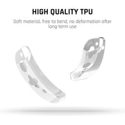 Set di 1 paio di custodie protettive in TPU trasparente e copri joystick XDcase, For Nintendo Switch 2 Joy-Con, For Nintendo Switch / Switch OLED Joy-Con