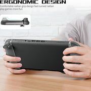 Set di 1 paio di custodie protettive in cristallo per PC e copri joystick XDcase., For Nintendo Switch 2 Joy-Con, For Nintendo Switch / Switch OLED Joy-Con