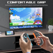 Set di 1 paio di custodie protettive in cristallo per PC e copri joystick XDcase., For Nintendo Switch 2 Joy-Con, For Nintendo Switch / Switch OLED Joy-Con