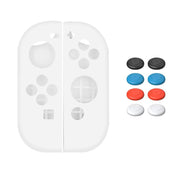Set di 1 paio di custodie protettive in morbido silicone e cappucci per joystick XDcase, For Nintendo Switch / Switch OLED Joy-Con