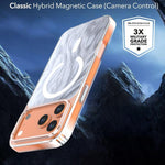 Custodia magnetica per telefono con motivo coda di volpe in cristallo, For iPhone 17 Pro Max, For iPhone 17 Pro