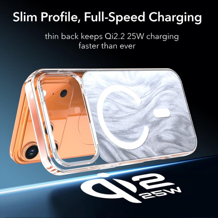 Custodia magnetica per telefono con motivo coda di volpe in cristallo, For iPhone 17 Pro Max, For iPhone 17 Pro