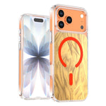 Custodia magnetica per telefono con motivo coda di volpe in cristallo, For iPhone 17 Pro Max, For iPhone 17 Pro