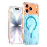 Custodia magnetica per telefono con motivo coda di volpe in cristallo, For iPhone 17 Pro Max, For iPhone 17 Pro