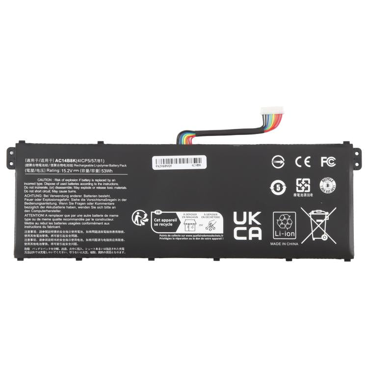 Batteria laptop 15,2V 53Wh per Acer Swift 3 SF314-52