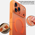 Custodia magnetica per telefono con texture a pois satinati, For iPhone 13 Pro Max, For iPhone 13 Pro, For iPhone 13