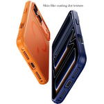 Custodia magnetica per telefono con texture a pois satinati, For iPhone 15 Pro Max, For iPhone 15 Pro, For iPhone 15, For iPhone 14, For iPhone 14 Pro, For iPhone 14 Pro Max