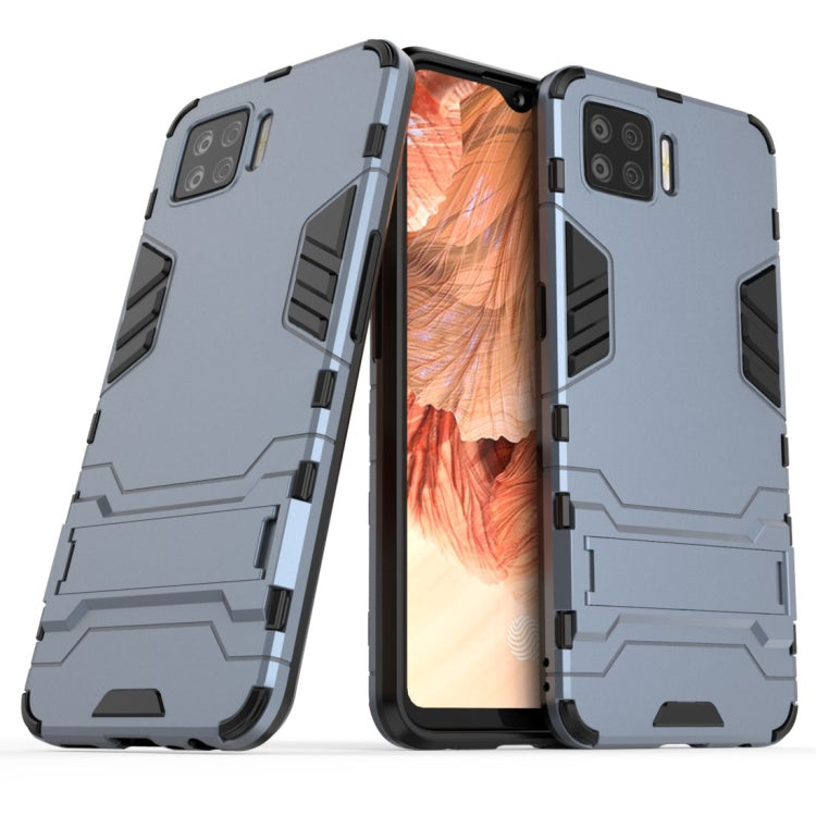 Custodia protettiva antiurto per PC + TPU con supporto invisibile, For OPPO F17, For OPPO Realme 7i