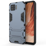 Custodia protettiva antiurto per PC + TPU con supporto invisibile, For OPPO F17, For OPPO Realme 7i