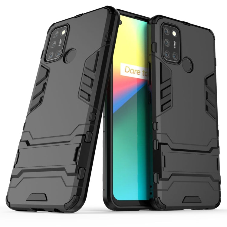 Custodia protettiva antiurto per PC + TPU con supporto invisibile, For OPPO F17, For OPPO Realme 7i