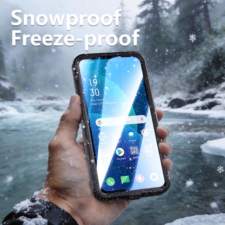 Custodia per telefono RedPepper antiurto IP68 impermeabile in PC ibrido TPU, For Galaxy A57 5G