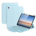 DUX DUCIS Serie YK Tastiera wireless magnetica Custodia per tablet in pelle vegana, For iPad Air 13 2026 / 2025 / 2024, For iPad Air 11 2026 / 2025 / 2024, For iPad Pro 13 2025 / 2024, For iPad Pro 11 2025 / 2024, For iPad 2025 / 2022