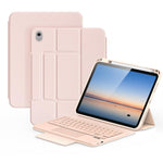 DUX DUCIS Serie YK Tastiera wireless magnetica Custodia per tablet in pelle vegana, For iPad Air 13 2026 / 2025 / 2024, For iPad Air 11 2026 / 2025 / 2024, For iPad Pro 13 2025 / 2024, For iPad Pro 11 2025 / 2024, For iPad 2025 / 2022
