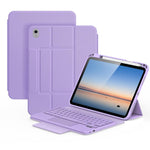 DUX DUCIS Serie YK Tastiera wireless magnetica Custodia per tablet in pelle vegana, For iPad Air 13 2026 / 2025 / 2024, For iPad Air 11 2026 / 2025 / 2024, For iPad Pro 13 2025 / 2024, For iPad Pro 11 2025 / 2024, For iPad 2025 / 2022
