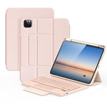 DUX DUCIS Serie YK Tastiera wireless magnetica Custodia per tablet in pelle vegana, For iPad Air 13 2026 / 2025 / 2024, For iPad Air 11 2026 / 2025 / 2024, For iPad Pro 13 2025 / 2024, For iPad Pro 11 2025 / 2024, For iPad 2025 / 2022