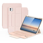 DUX DUCIS Serie YK Tastiera wireless magnetica Custodia per tablet in pelle vegana, For iPad Air 13 2026 / 2025 / 2024, For iPad Air 11 2026 / 2025 / 2024, For iPad Pro 13 2025 / 2024, For iPad Pro 11 2025 / 2024, For iPad 2025 / 2022