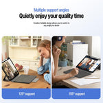 DUX DUCIS Serie YK Tastiera wireless magnetica Custodia per tablet in pelle vegana, For iPad Air 13 2026 / 2025 / 2024, For iPad Air 11 2026 / 2025 / 2024, For iPad Pro 13 2025 / 2024, For iPad Pro 11 2025 / 2024, For iPad 2025 / 2022