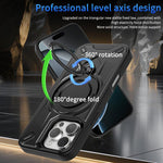 Custodia magnetica per telefono con supporto girevole Dijia, For iPhone 17 Pro Max, For iPhone 17 Pro, For iPhone 17