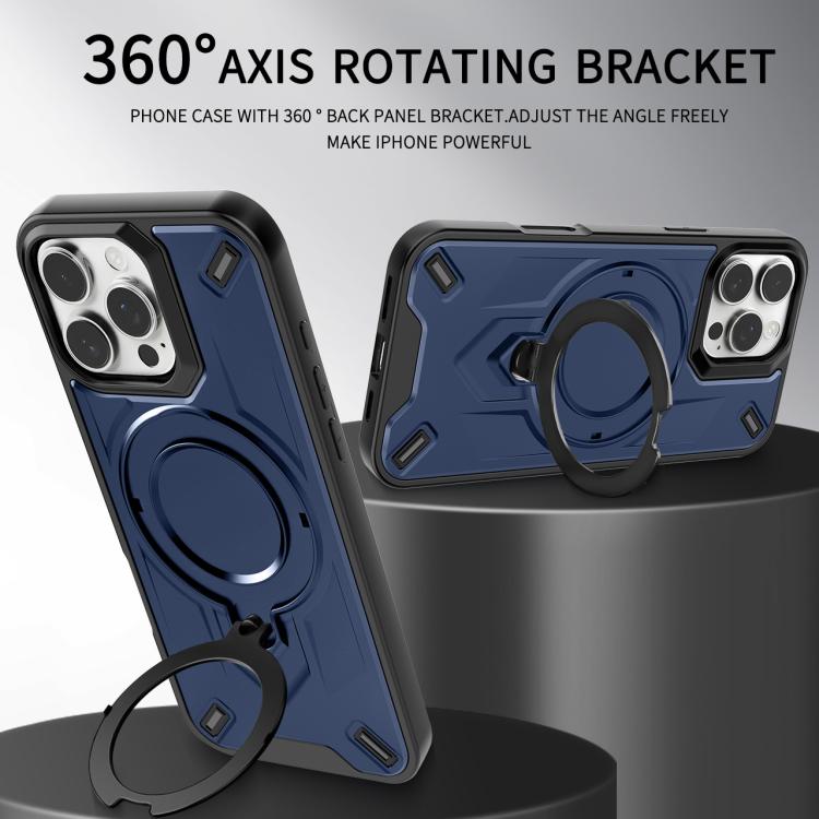 Custodia magnetica per telefono con supporto girevole Dijia, For iPhone 17 Pro Max, For iPhone 17 Pro, For iPhone 17