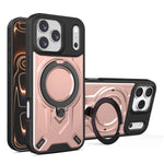 Custodia magnetica per telefono con supporto girevole Dijia, For iPhone 17 Pro Max, For iPhone 17 Pro, For iPhone 17