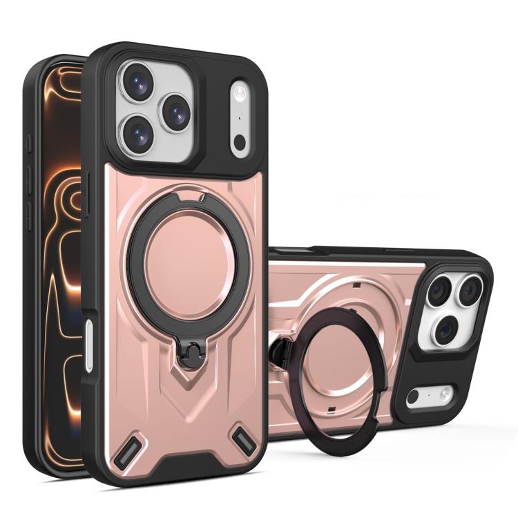 Custodia magnetica per telefono con supporto girevole Dijia, For iPhone 17 Pro Max, For iPhone 17 Pro, For iPhone 17