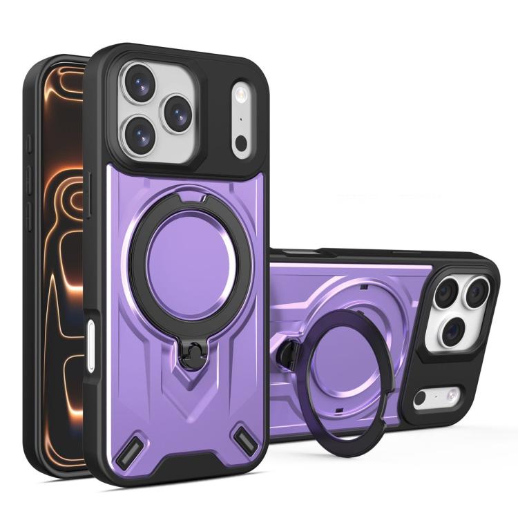 Custodia magnetica per telefono con supporto girevole Dijia, For iPhone 17 Pro Max, For iPhone 17 Pro, For iPhone 17