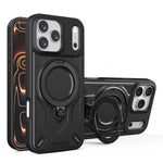 Custodia magnetica per telefono con supporto girevole Dijia, For iPhone 17 Pro Max, For iPhone 17 Pro, For iPhone 17