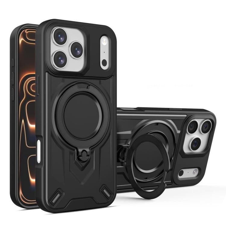Custodia magnetica per telefono con supporto girevole Dijia, For iPhone 17 Pro Max, For iPhone 17 Pro, For iPhone 17