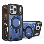 Custodia magnetica per telefono con supporto girevole Dijia, For iPhone 17 Pro Max, For iPhone 17 Pro, For iPhone 17