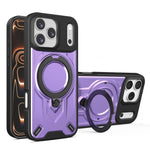 Custodia magnetica per telefono con supporto girevole Dijia, For iPhone 17 Pro Max, For iPhone 17 Pro, For iPhone 17