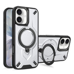 Custodia magnetica per telefono con supporto girevole Dijia, For iPhone 17 Pro Max, For iPhone 17 Pro, For iPhone 17