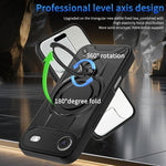 Custodia magnetica per telefono con supporto girevole Dijia, For iPhone Air, For iPhone 16 Pro Max, For iPhone 16 Pro