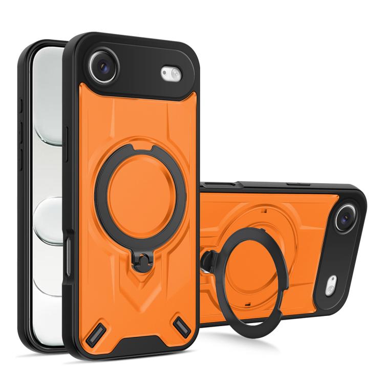Custodia magnetica per telefono con supporto girevole Dijia, For iPhone Air, For iPhone 16 Pro Max, For iPhone 16 Pro
