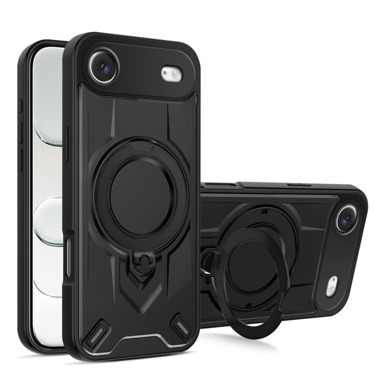 Custodia magnetica per telefono con supporto girevole Dijia, For iPhone Air, For iPhone 16 Pro Max, For iPhone 16 Pro