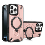 Custodia magnetica per telefono con supporto girevole Dijia, For iPhone Air, For iPhone 16 Pro Max, For iPhone 16 Pro