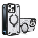 Custodia magnetica per telefono con supporto girevole Dijia, For iPhone Air, For iPhone 16 Pro Max, For iPhone 16 Pro
