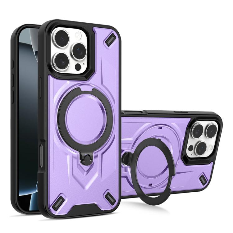 Custodia magnetica per telefono con supporto girevole Dijia, For iPhone Air, For iPhone 16 Pro Max, For iPhone 16 Pro