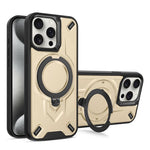 Custodia magnetica per telefono con supporto girevole Dijia, For iPhone 15 Pro Max, For iPhone 15 Pro, For iPhone 15 Plus