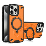 Custodia magnetica per telefono con supporto girevole Dijia, For iPhone 15 Pro Max, For iPhone 15 Pro, For iPhone 15 Plus