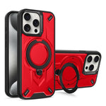 Custodia magnetica per telefono con supporto girevole Dijia, For iPhone 15 Pro Max, For iPhone 15 Pro, For iPhone 15 Plus