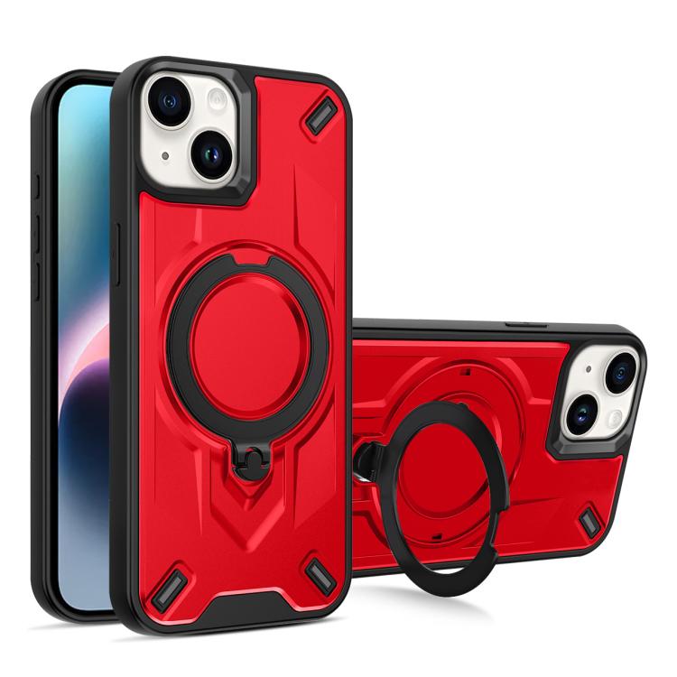 Custodia magnetica per telefono con supporto girevole Dijia, For iPhone 15 Pro Max, For iPhone 15 Pro, For iPhone 15 Plus
