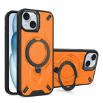 Custodia magnetica per telefono con supporto girevole Dijia, For iPhone 15, For iPhone 14 Plus, For iPhone 14